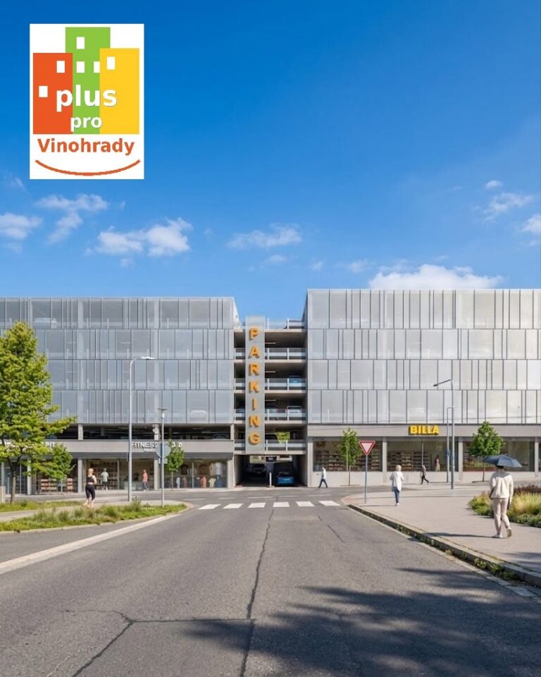 Právě dnes Rada schválila architektonickou studii parkovacího domu u Billy.