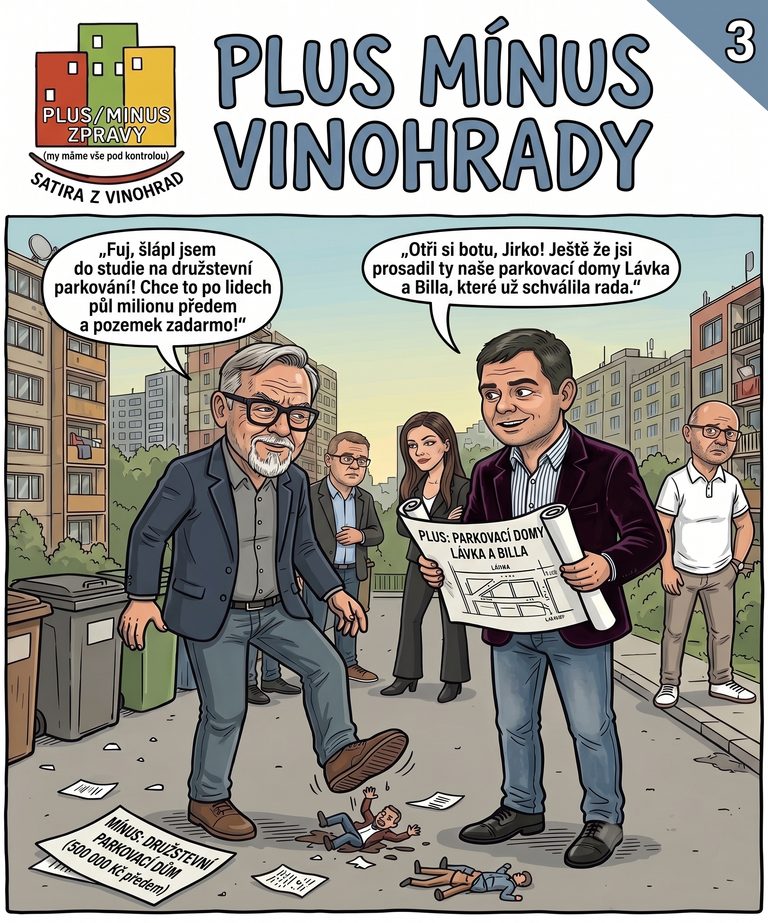 Díl 3.: Družstevní parkovací dům z pohádky aneb Vezměte si úvěr, abyste mohli splácet další úvěr!