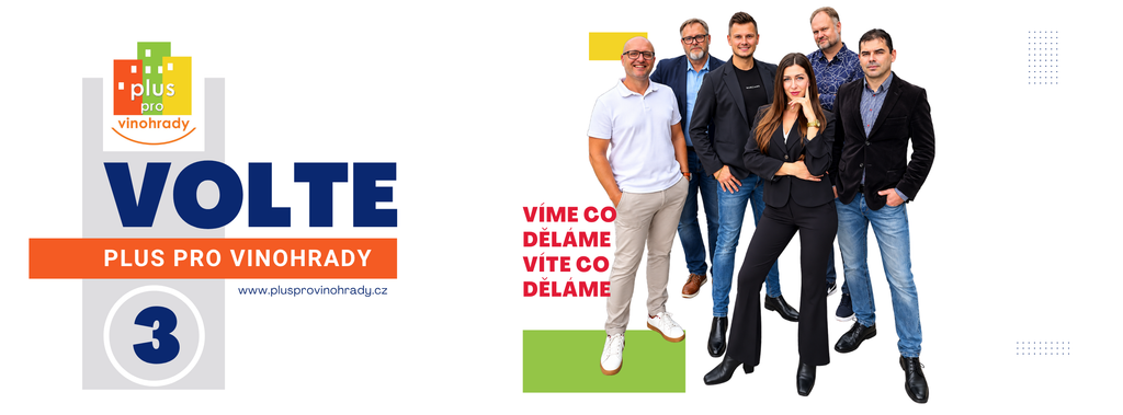 Kandidáti a náš volební program Plus pro Vinohrady