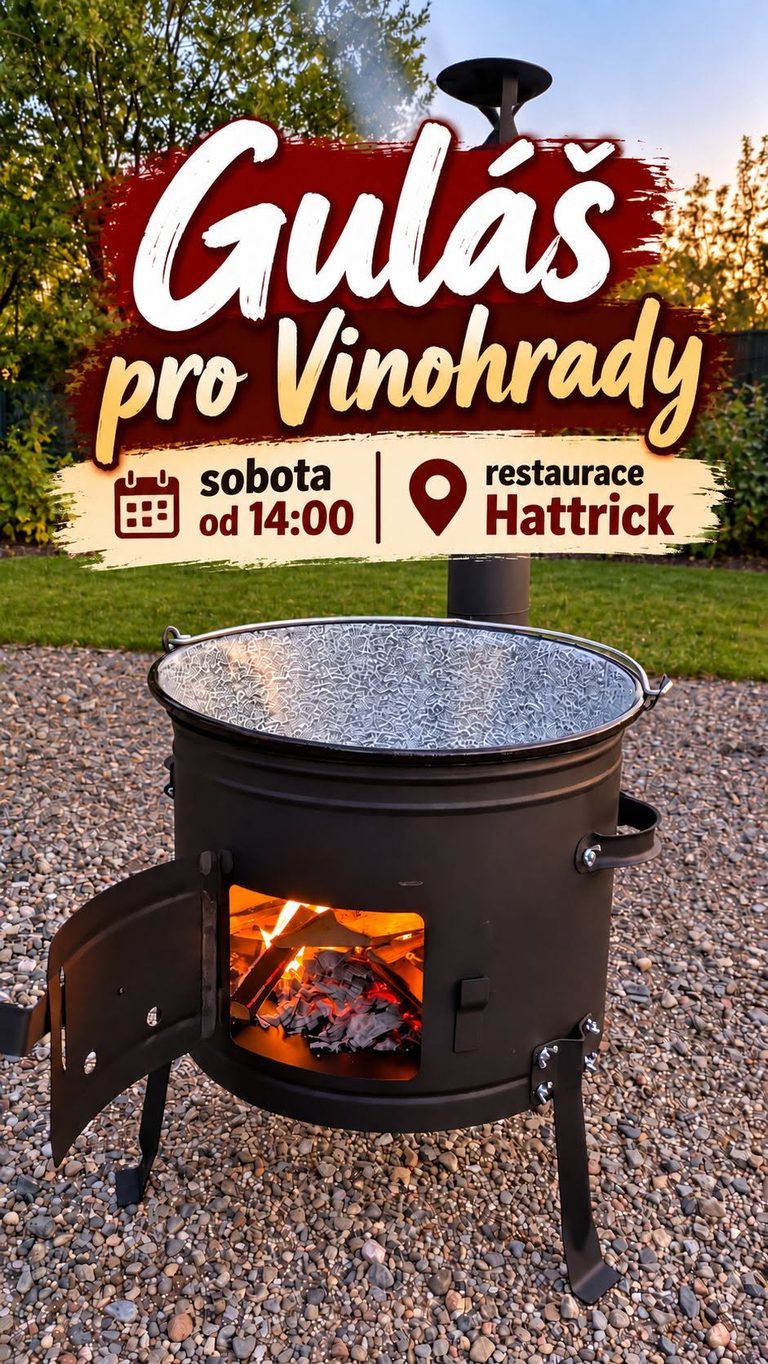Guláš pro Vinohrady - pozvánka k restauraci Hattrick